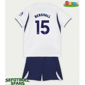 Tottenham Hotspur Lucas Bergvall #15 Hemmaställ Barn 2026-27 Kortärmad (+ Korta byxor)